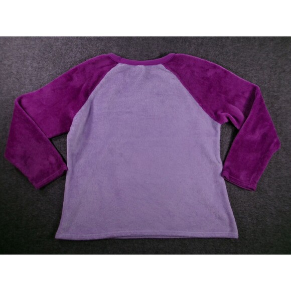 Disney Pajama Top Womens 2X Lavender Eeyore Do Not Disturb Plush Sleepwear - Picture 8 of 9